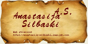 Anastasija Silbaški vizit kartica